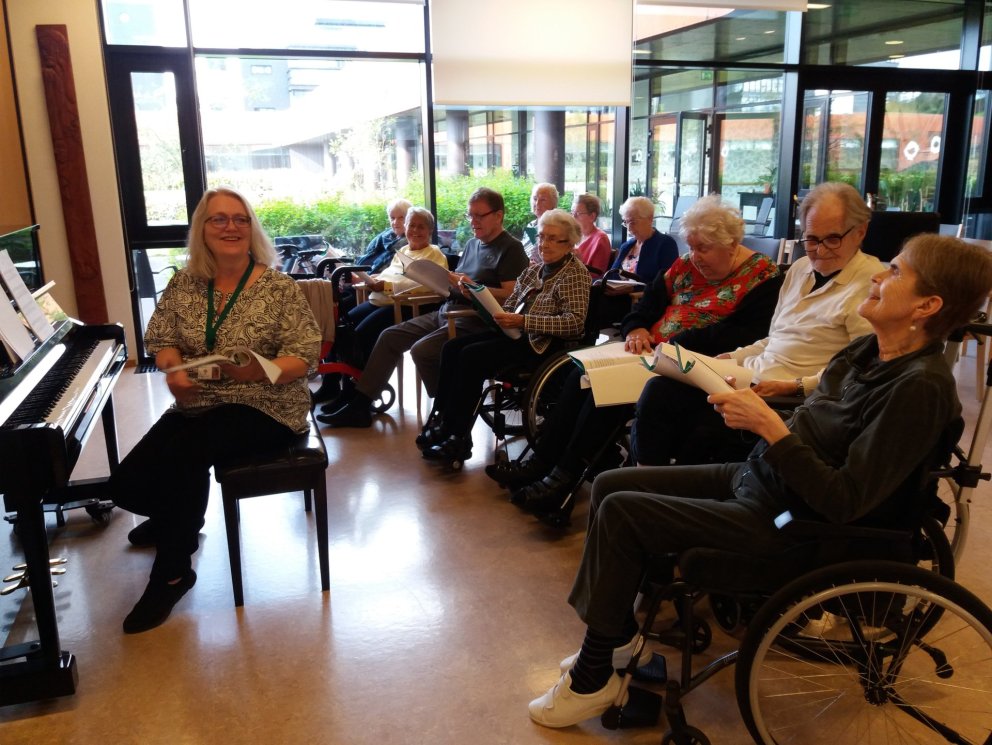 Hauststarf Markarkórsins hafið