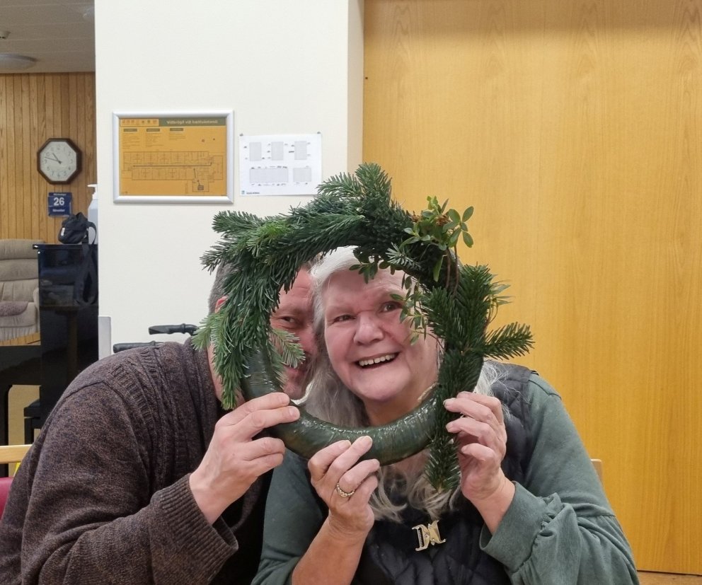 Jólakransar á aðventu