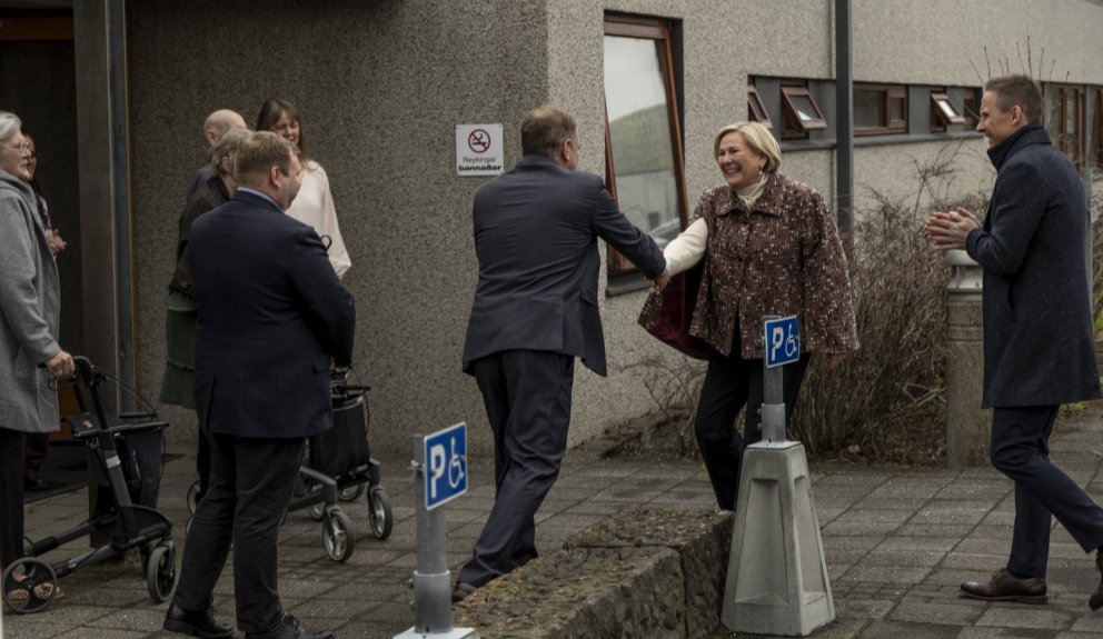 Forsetaheimsókn í Ás