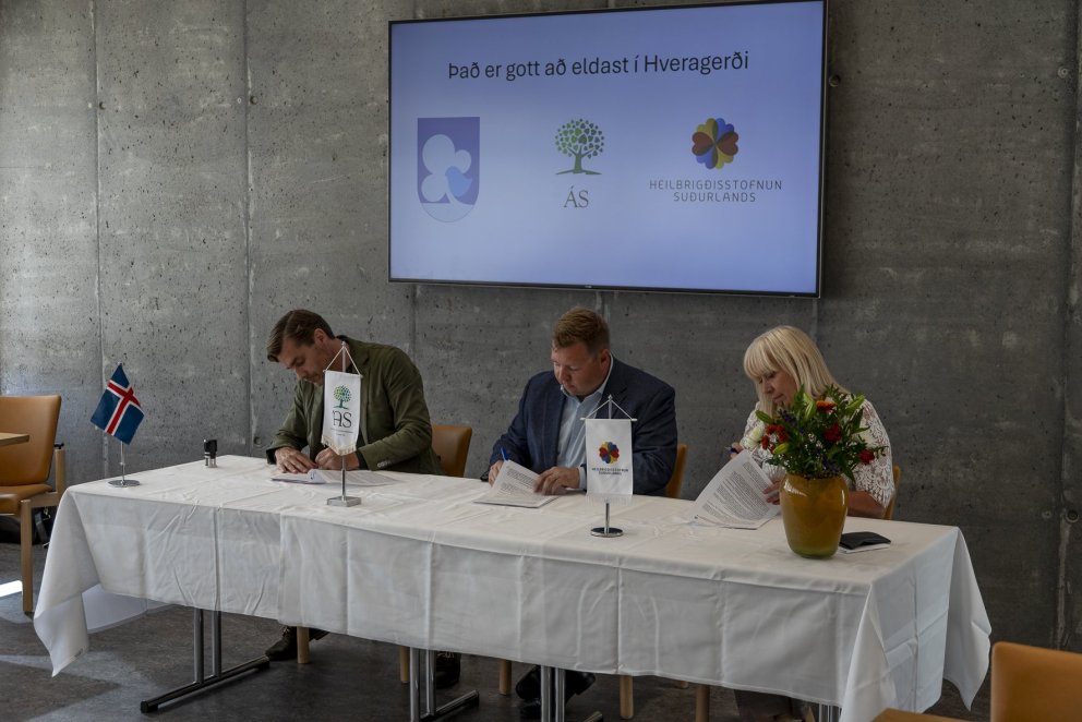 Gott að eldast í Hveragerði