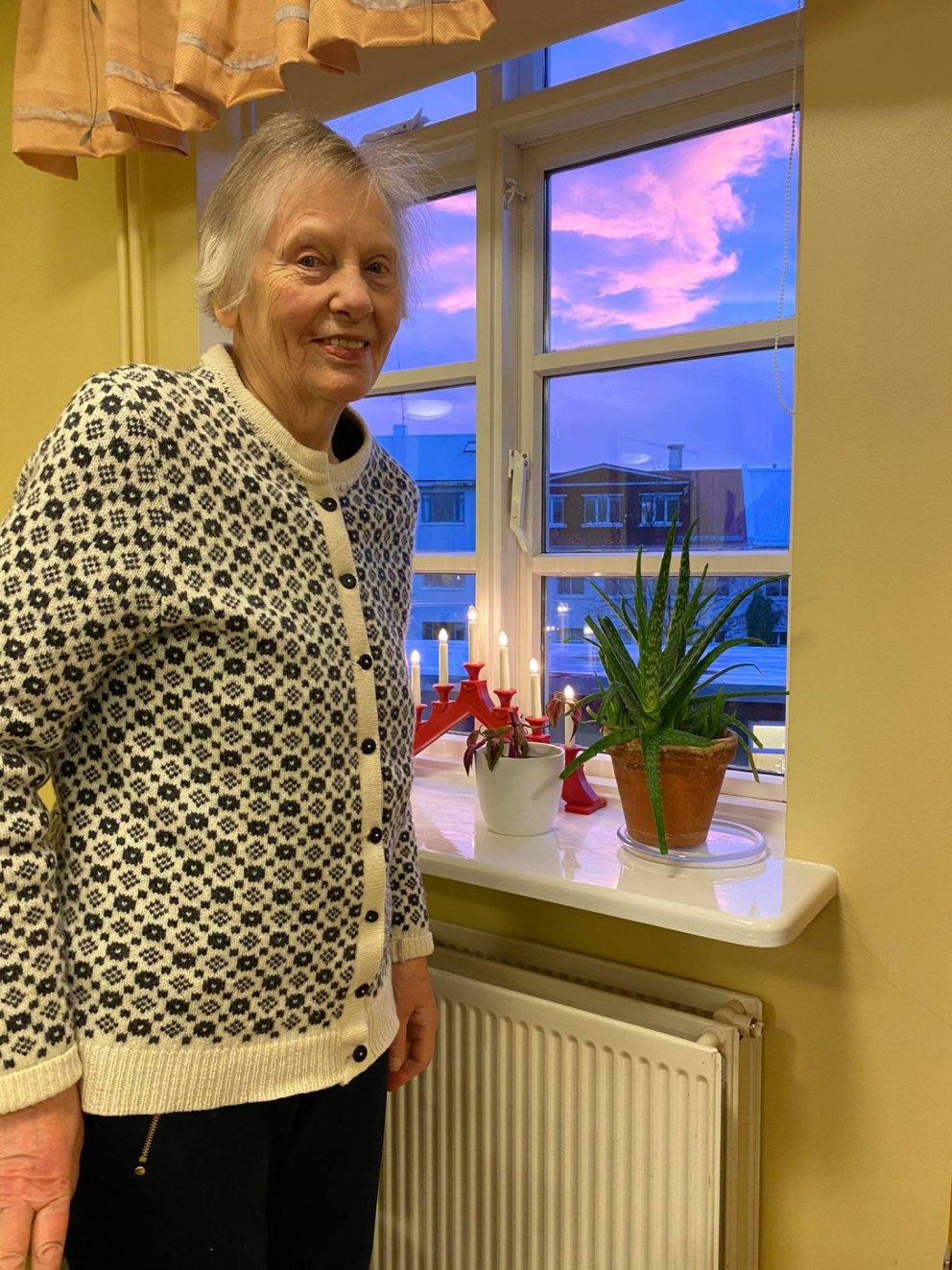 Falleg sólarupprásin