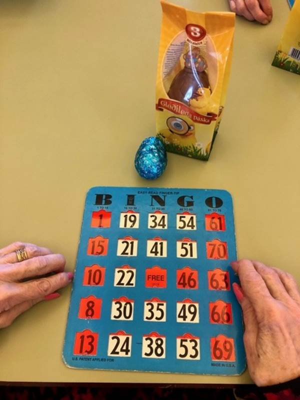 Páskabingó á Grund