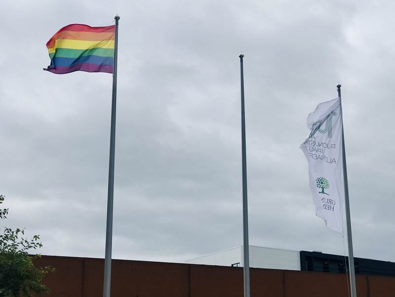 Hinsegin dögum fagnað á Grundarheimilunum