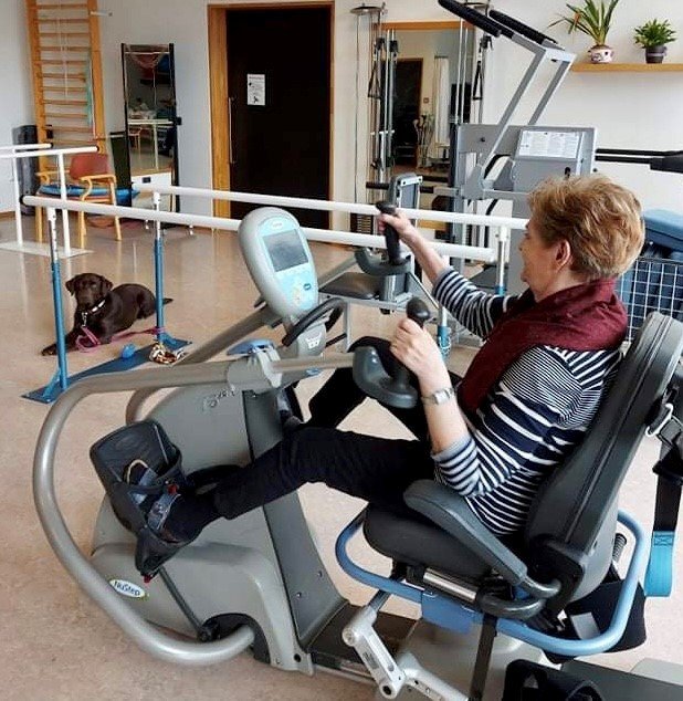 Gleðigjafi í sjúkraþjálfun Markar