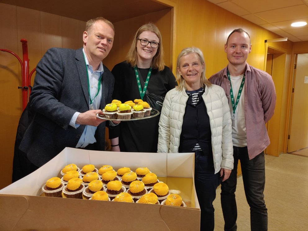 Gleðilegt sumar frábæra starfsfólk