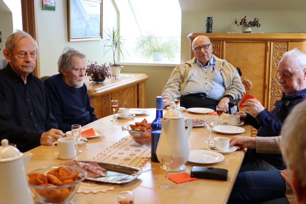 Fimm kennarar í herrakaffinu