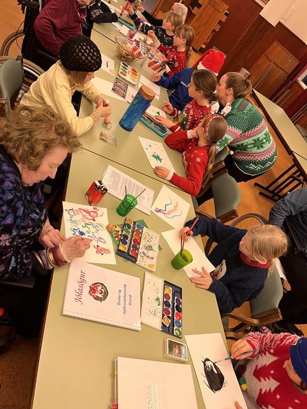 Kynslóðir mætast á Grund