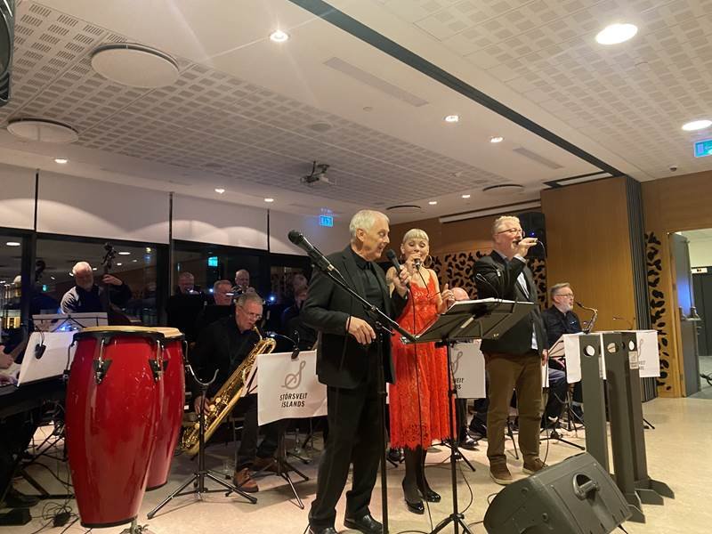 Tónleikar með Stórsveit Íslands