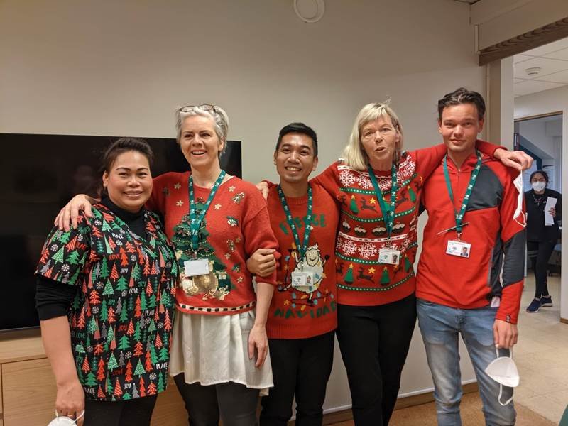 Jólapeysudagur á Grundarheimilunum