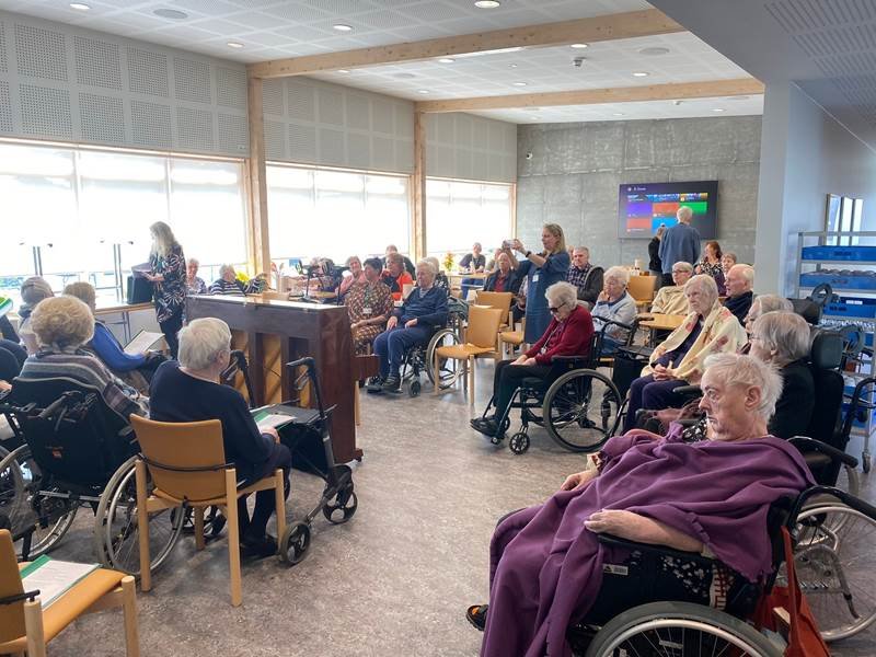 Uppskeruhátíð hjá kórum Grundarheimilanna