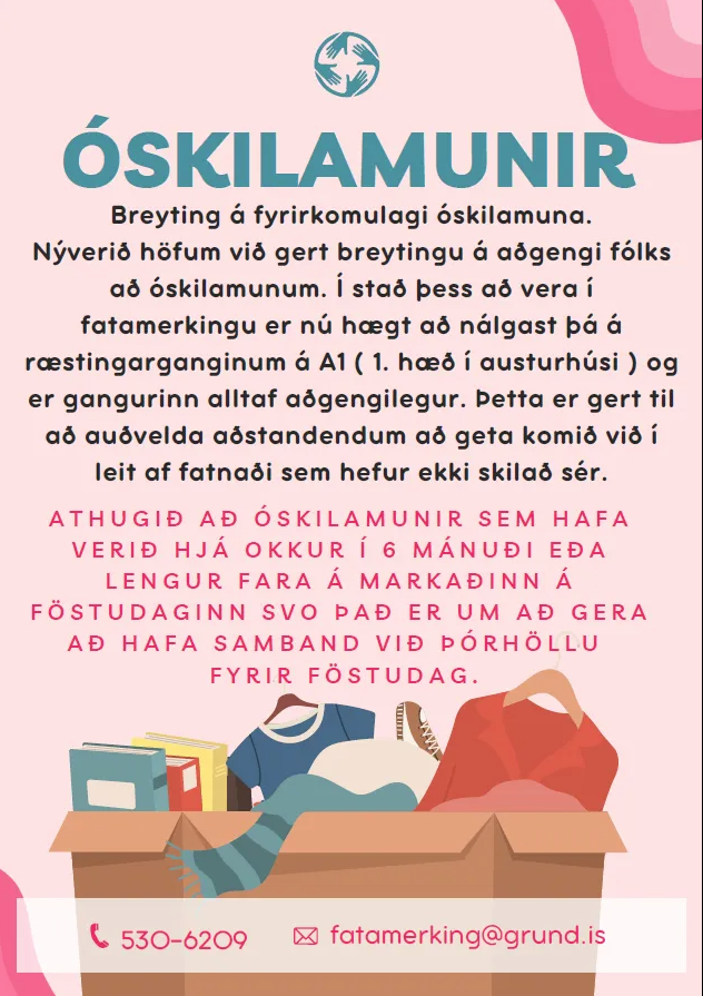 Óskilamunir á Grund