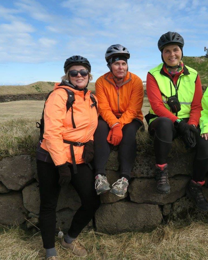 Hjóluðu 739 kílómetra