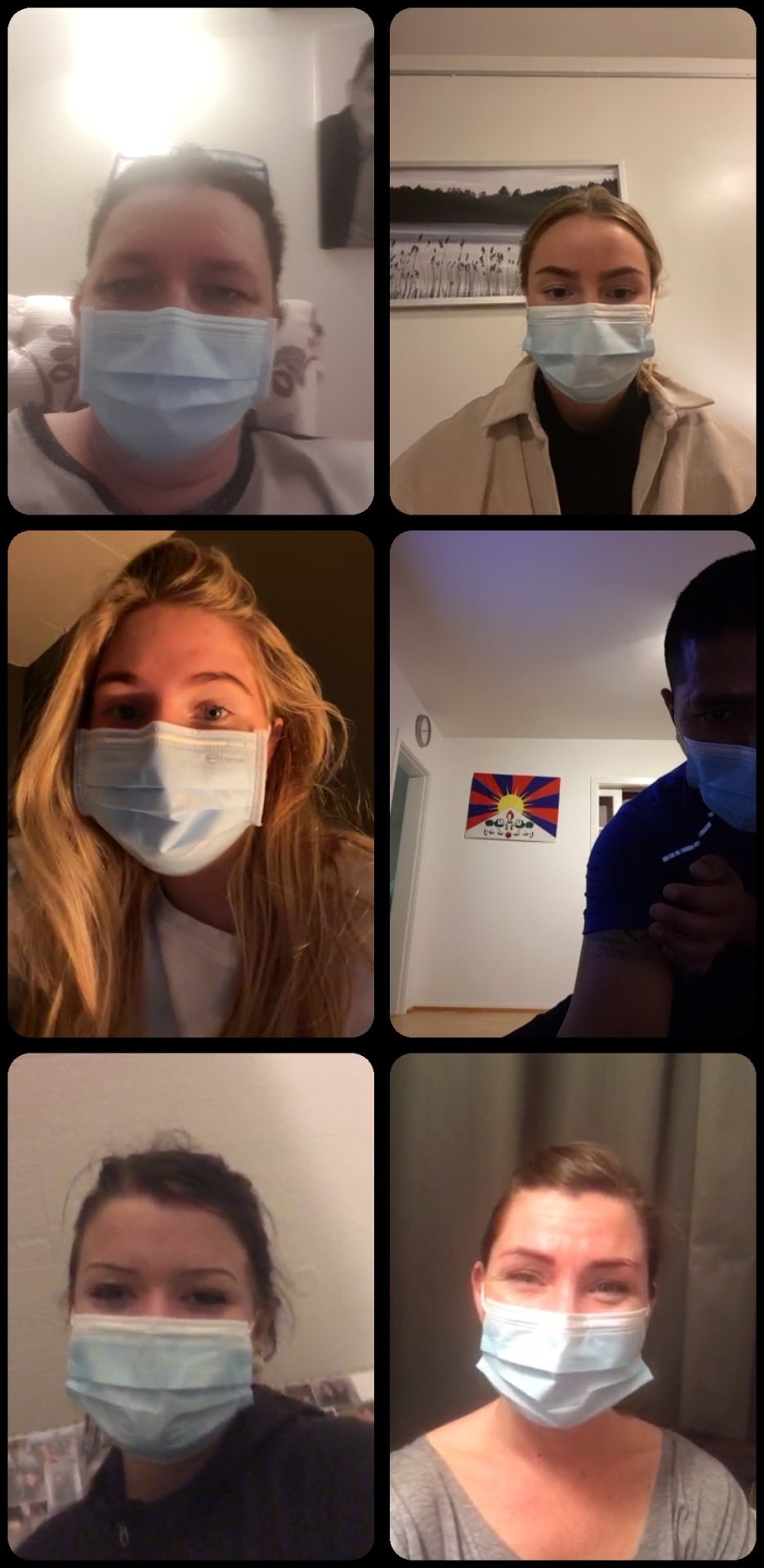 Sóttkvíin varð til þess að hann fór á skeljarnar