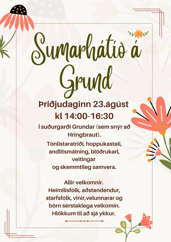 Sumarhátíð á Grund
