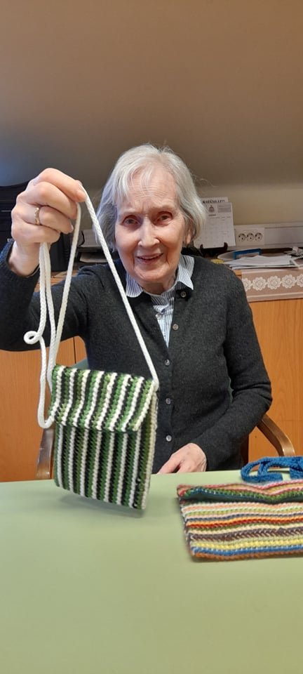 Fallegar töskur úr afgöngum