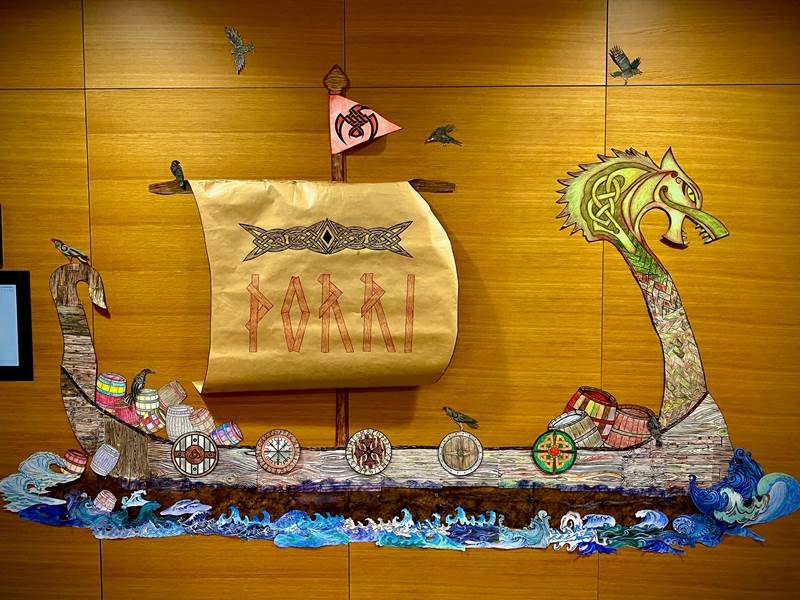 Þorrinn kom siglandi í Mörk