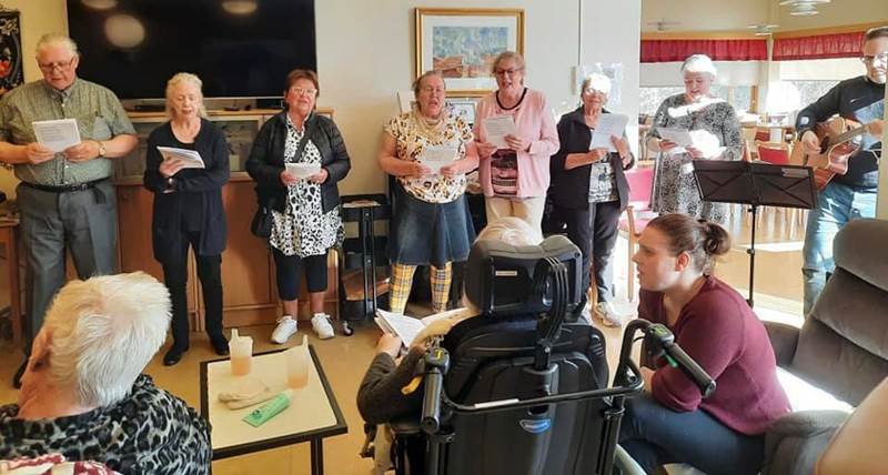 Skemmtileg heimsókn