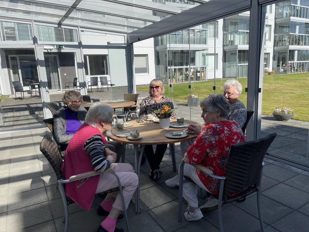 Vöfflukaffið byrjað aftur hjá 60+