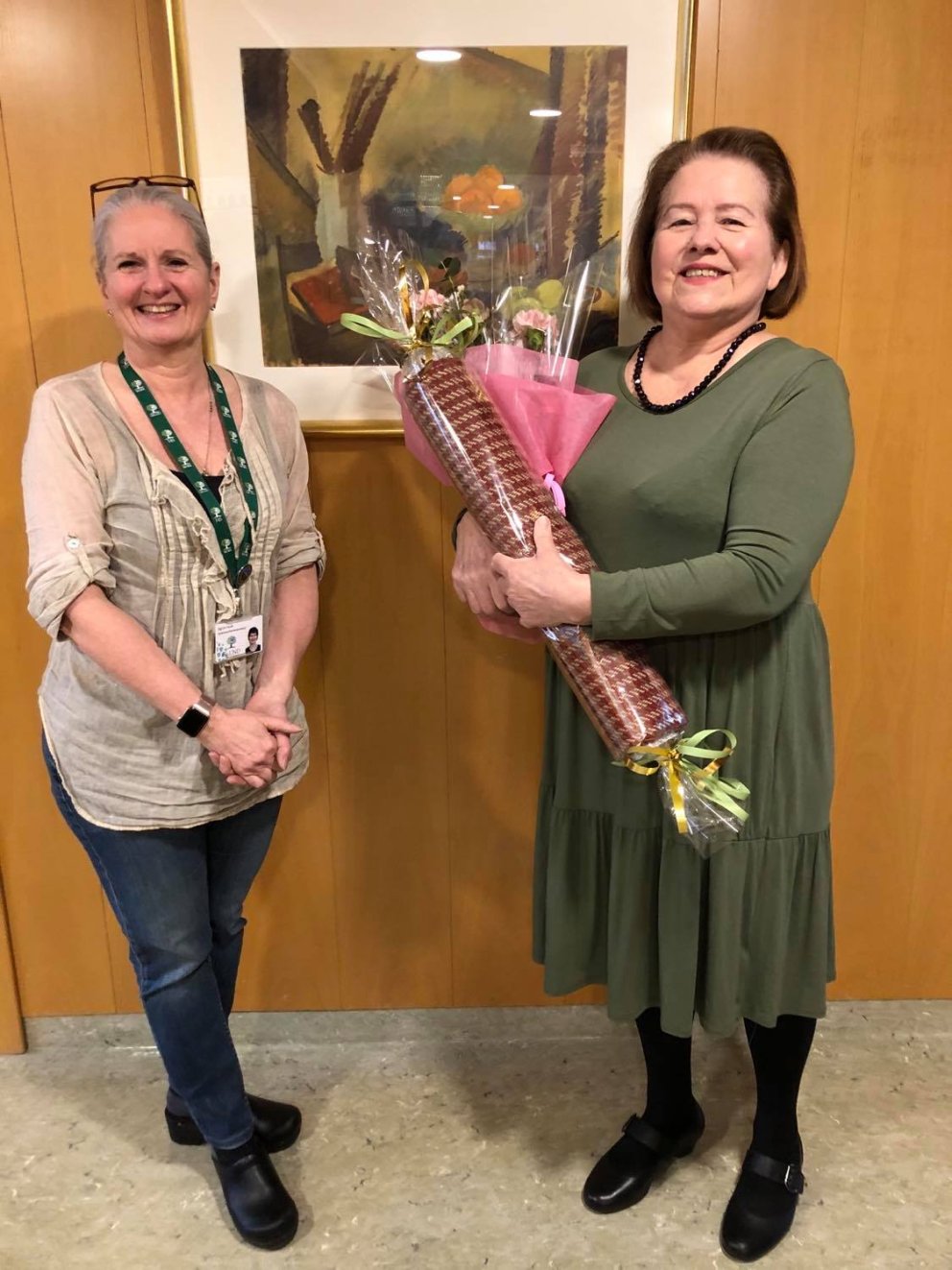 Falleg gjöf til Grundar