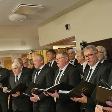 Karlakór Hveragerðisbæjar í heimsókn