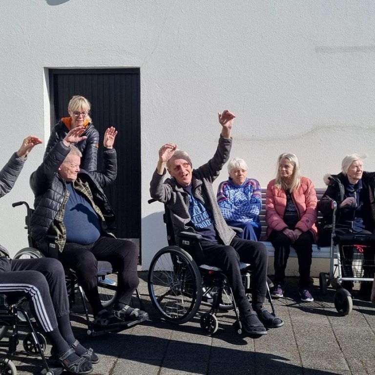 Útivera í góða veðrinu