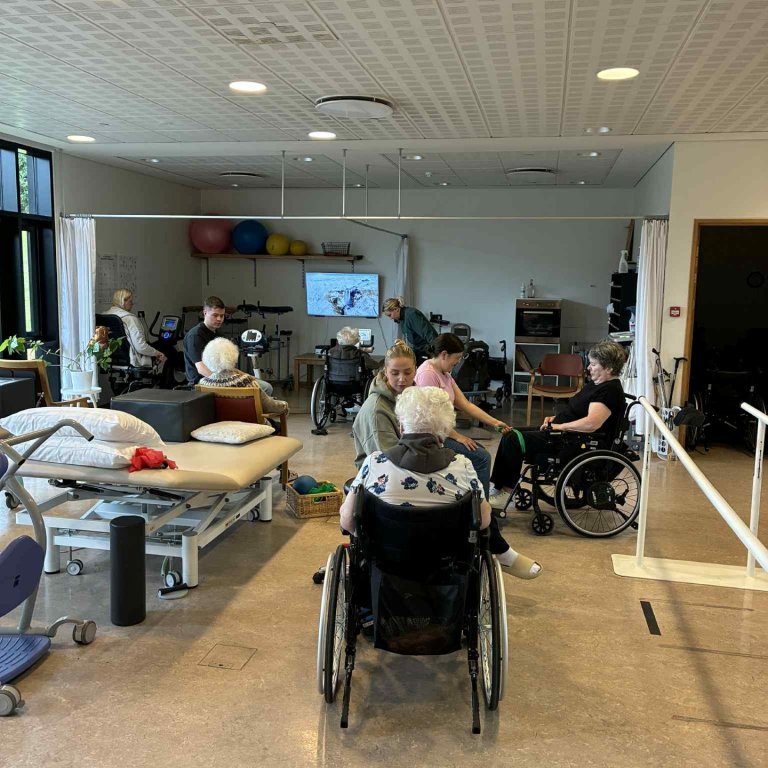 Líf og fjör í sjúkraþjálfun