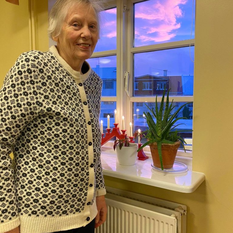 Falleg sólarupprásin