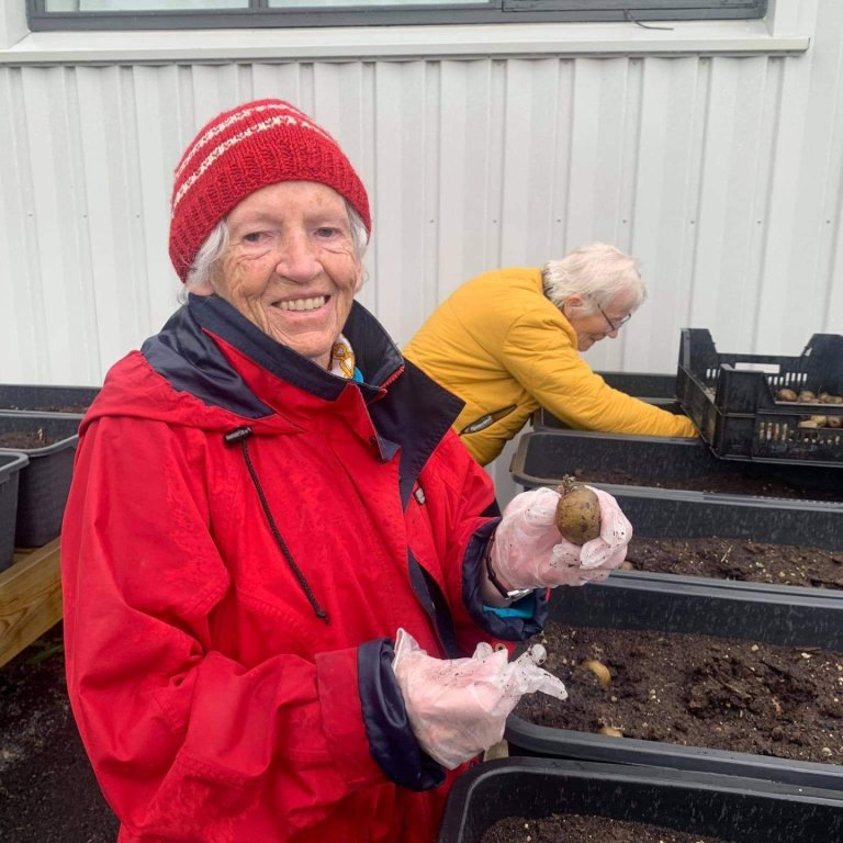 Það er gott að hafa eitthvað fyrir  stafni