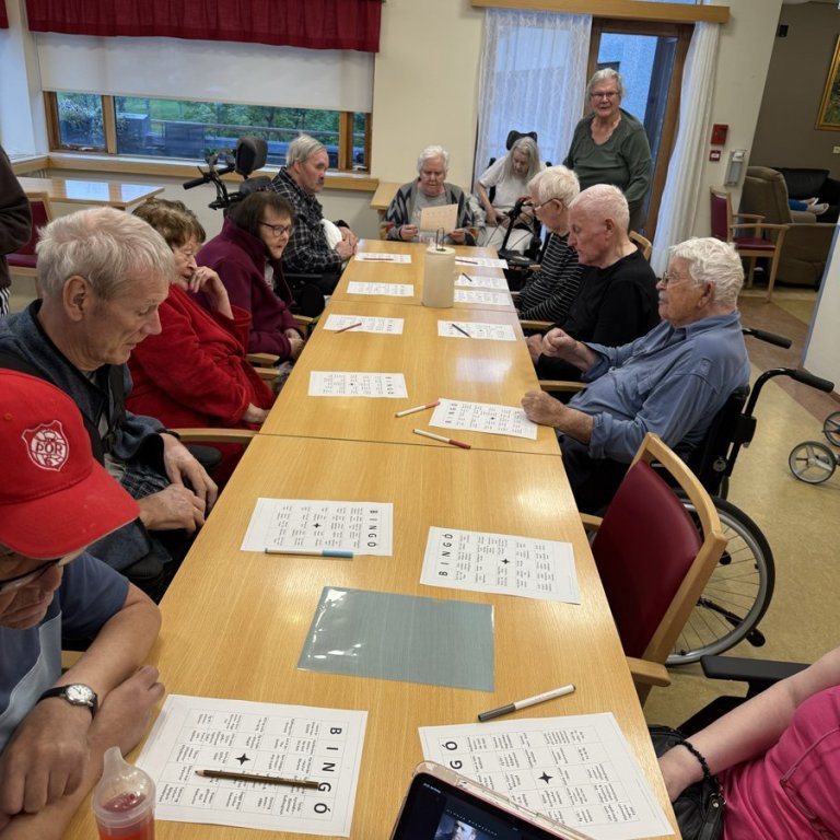 Tónlistarbingó sló í gegn