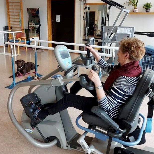 Gleðigjafi í sjúkraþjálfun Markar