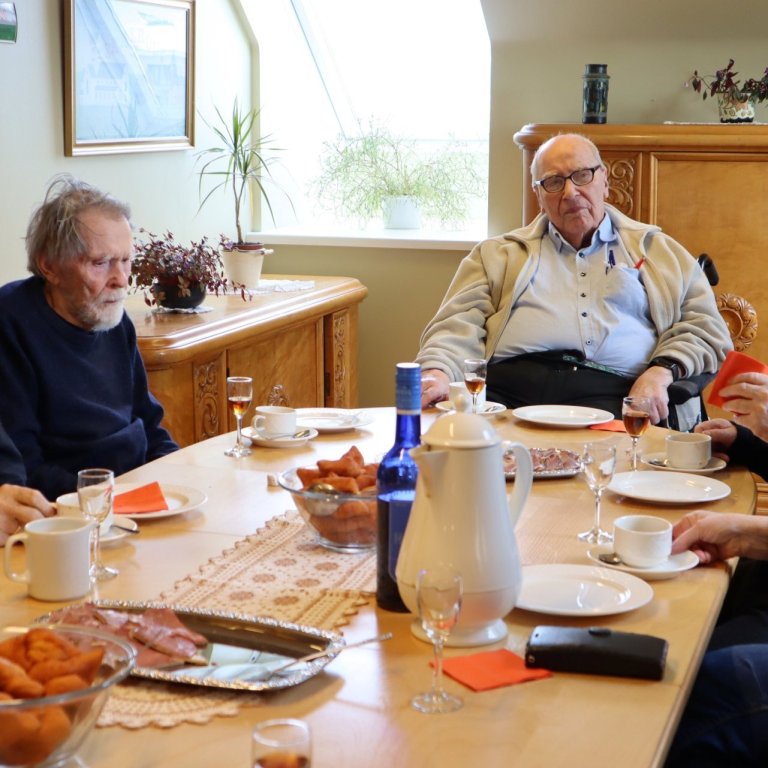 Fimm kennarar í herrakaffinu