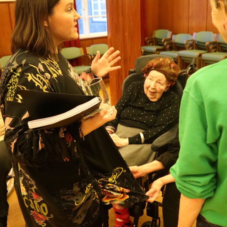 Kjóll söngkonunnar vakti mikla athygli