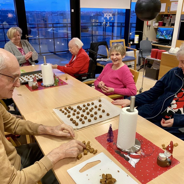 Smákökuilmur um allt hús