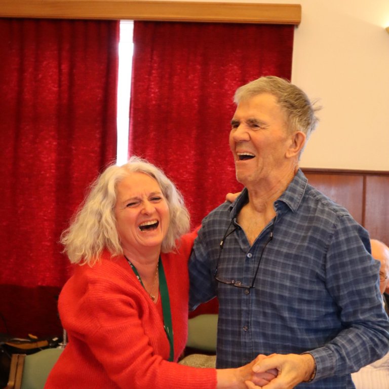 Stuð á harmonikkuballi