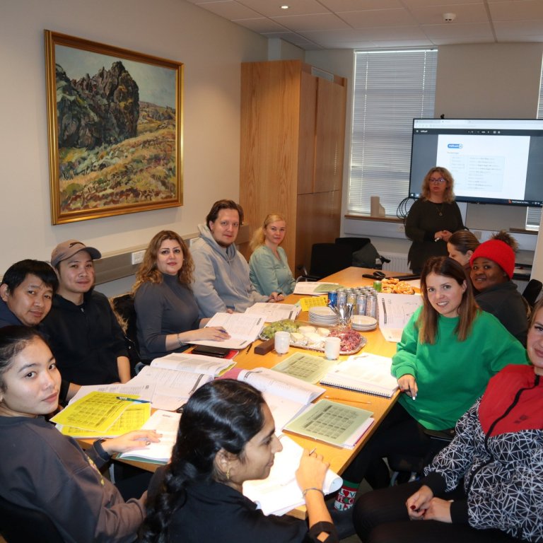 Fimmtíu starfsmenn sóttu íslenskunámskeið