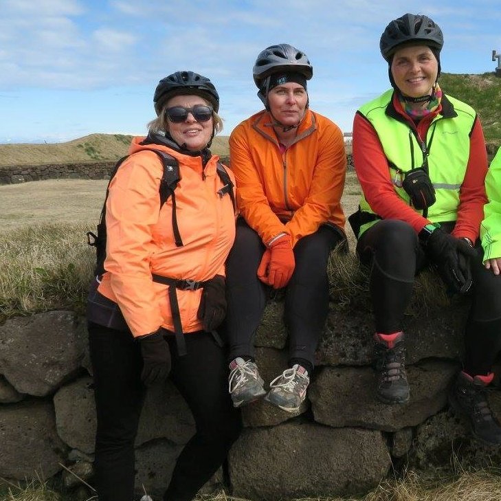 Hjóluðu 739 kílómetra