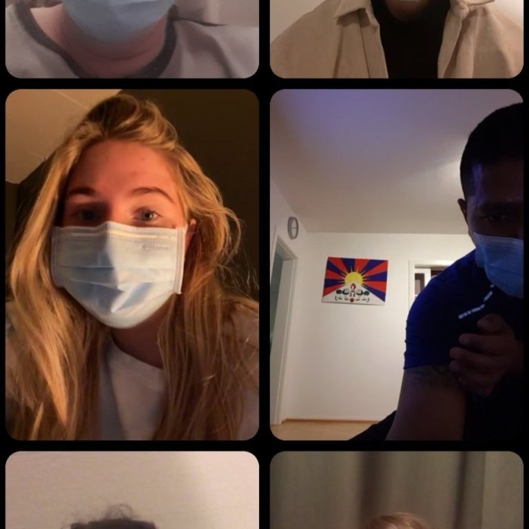 Sóttkvíin varð til þess að hann fór á skeljarnar