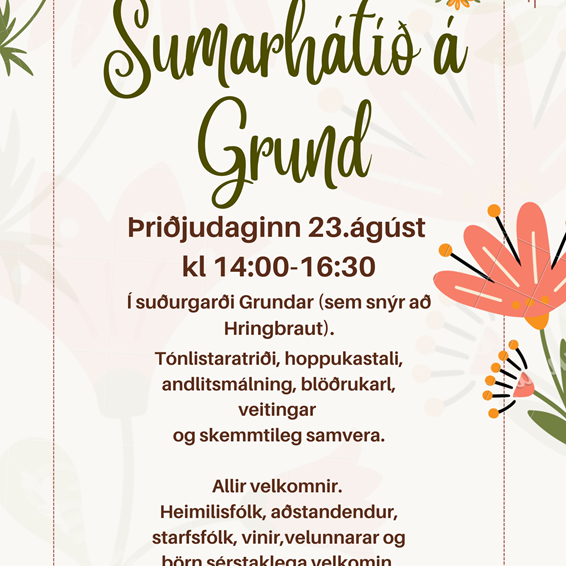 Sumarhátíð á Grund