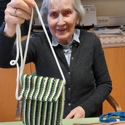 Fallegar töskur úr afgöngum