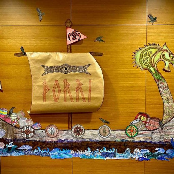 Þorrinn kom siglandi í Mörk