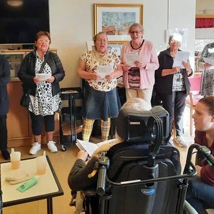 Skemmtileg heimsókn